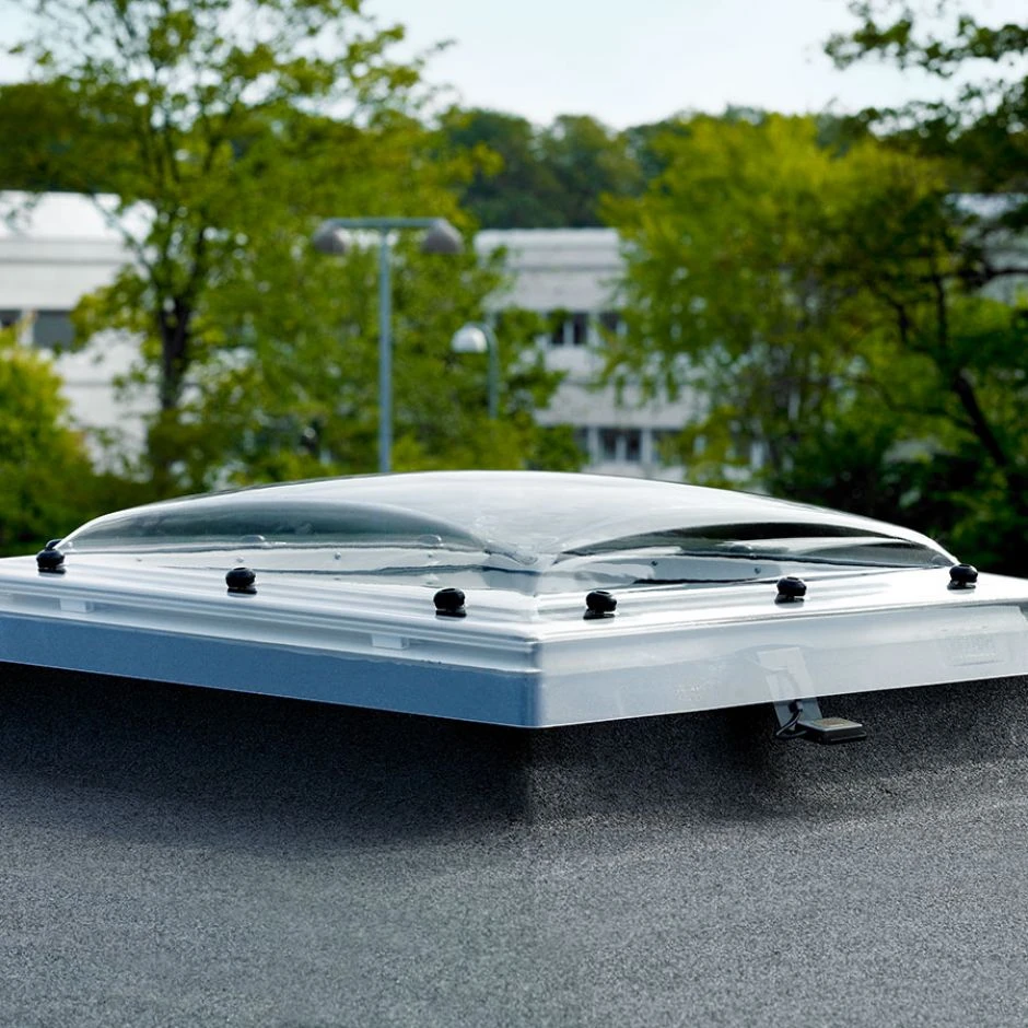 VELUX Flachdachfenster KUPPEL ISD 0000 Klares Acryl