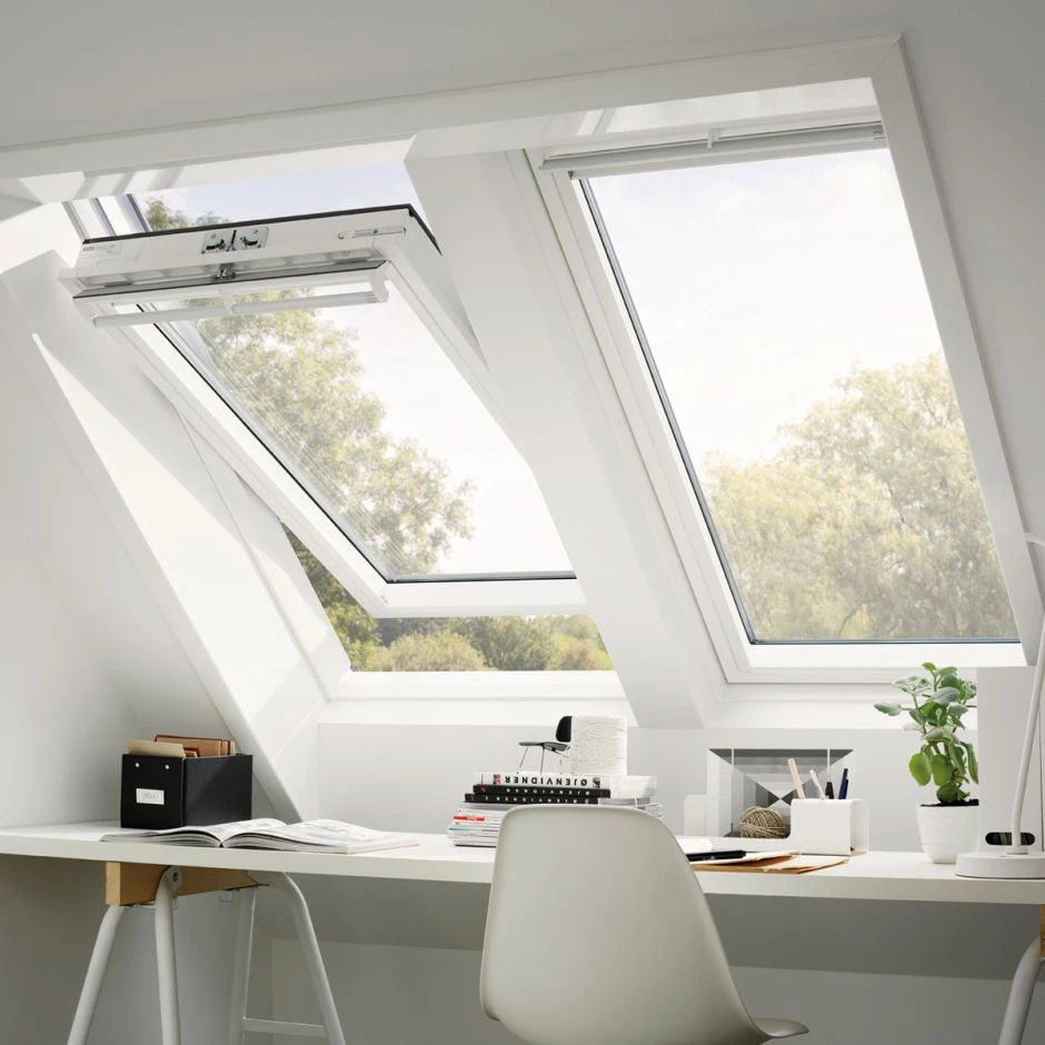 VELUX Dachfenster GGU 0066 Schwingfenster Kunststoff ENERGIE PLUS Fenster