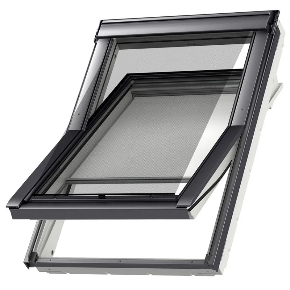 VELUX Hitzeschutzmarkise Aussen Uni Schwarz 5060