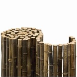 Sichtschutz Bambus Black Edition