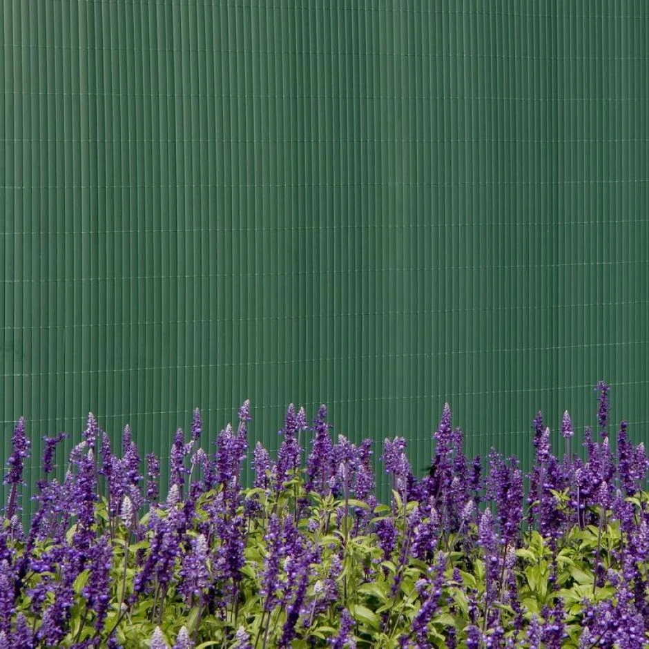 Sichtschutzmatte PVC GrĂŒn Sichtschutzzaun â Bild 2