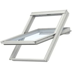 VELUX Dachfenster GGL 2069 Schwingfenster Holz WeiĂ Lack ENERGIE Hitzeschutz