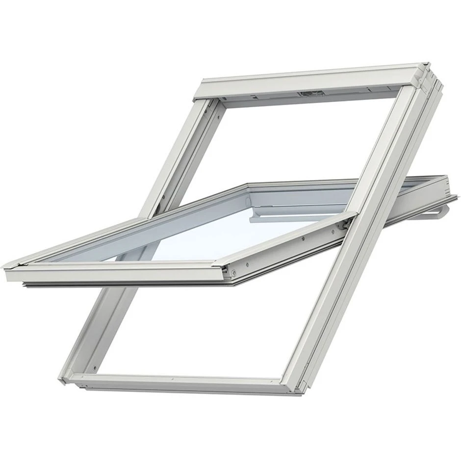 VELUX Dachfenster GGL 2069 Schwingfenster Holz Weiß Lack ENERGIE Hitzeschutz