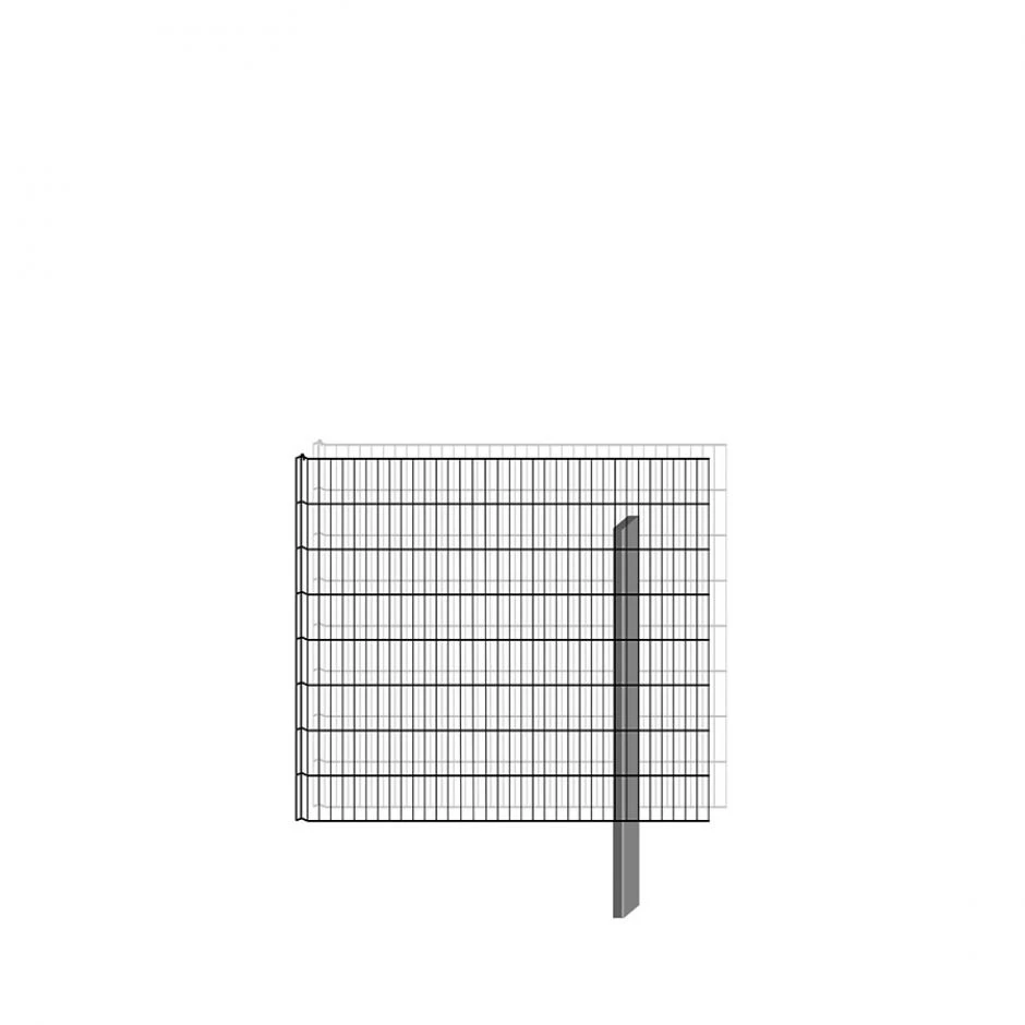 Bellissa Gabionenzaun Limes Schmal Erweiterung