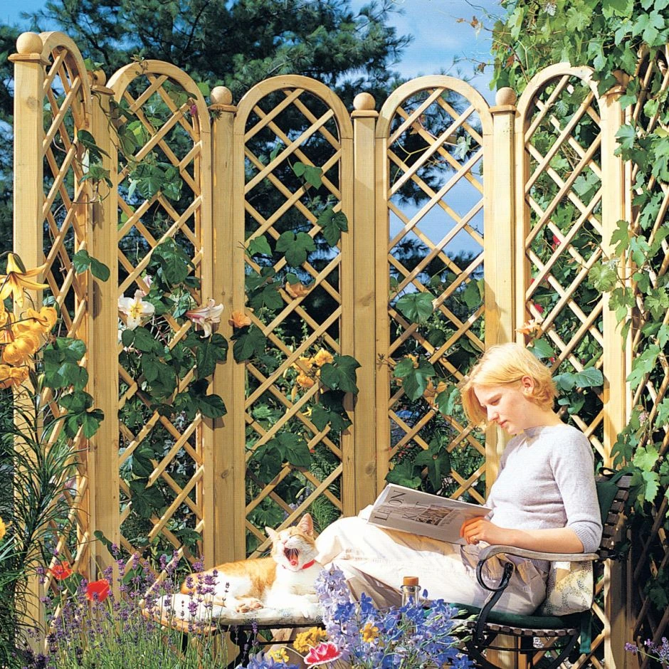 Wellker Rankgitter Holz Rankhilfe â Bild 3