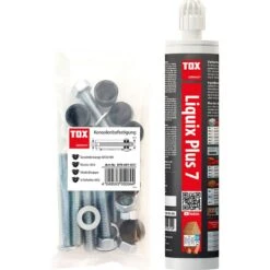 TOX Set Befestigung Zur Montage Von Zaunpfosten Zum Aufschrauben