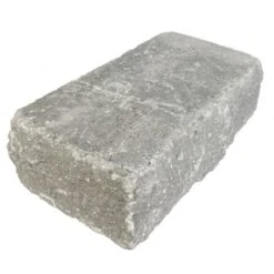 EHL Gartenmauer Mauersystem BossAntik Basalt-anthrazit Mauerabdecksteine