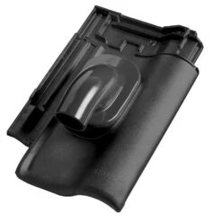 Erlus E58 SL Alu-Solardurchgang Anthrazit Dachziegel Dachdurchführung