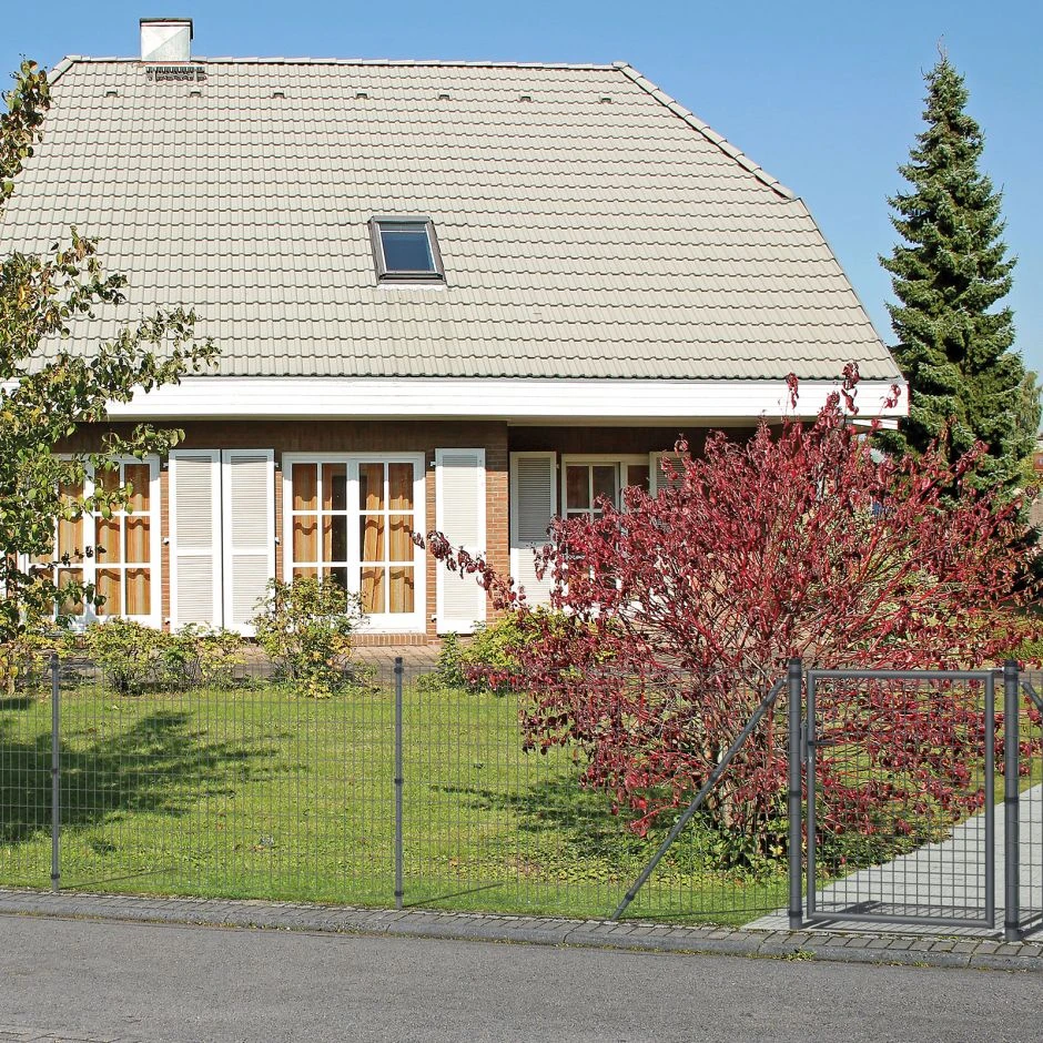 Alberts Schweißgitterzaun Set Fix-Clip Pro® Anthrazit-metallic – Bild 3