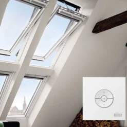 VELUX INTEGRA Dachfenster GGU 006221 Elektrofenster Kunststoff ENERGIE SCHALLSCHUTZ Fenster