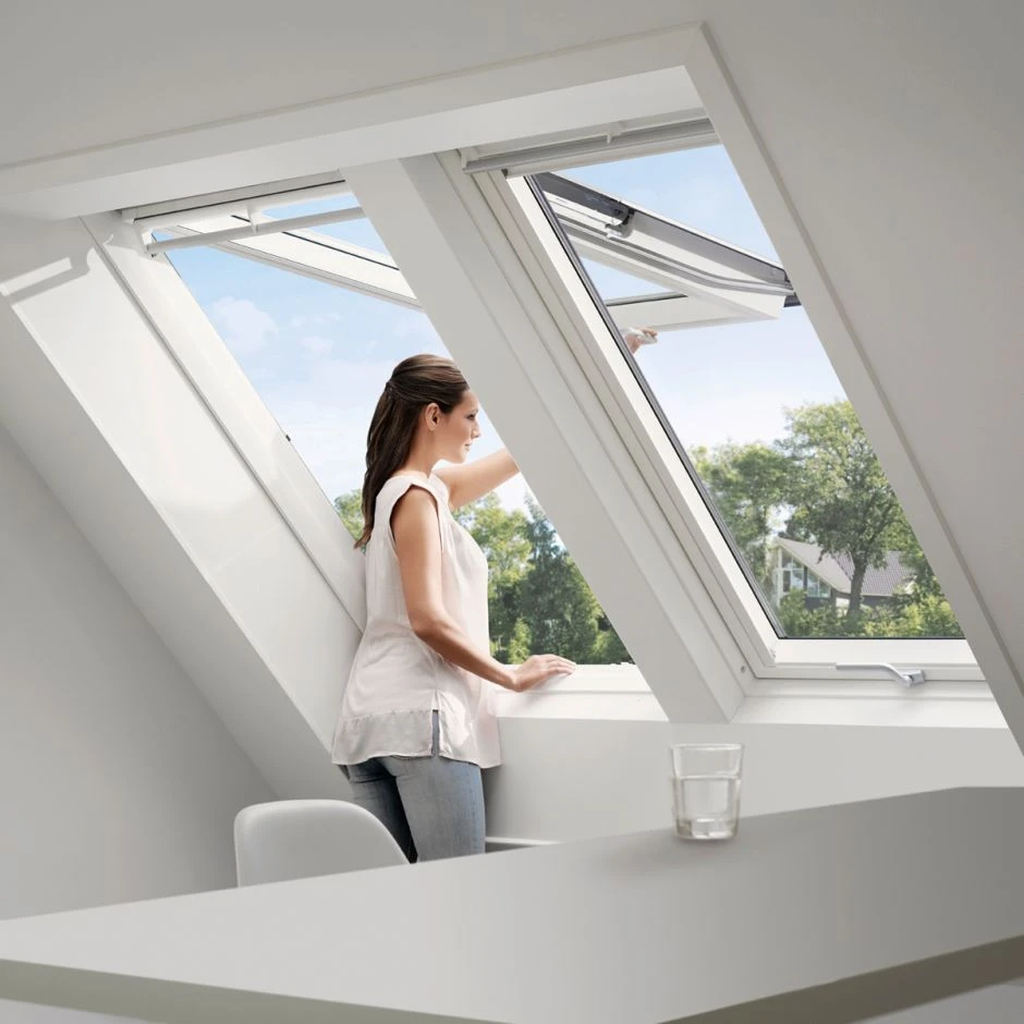 VELUX Dachfenster Komplettset GPU THERMO+EDZ+SSL Fenster