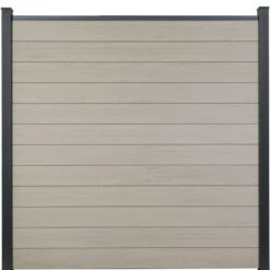GroJa Solid Steckzaun Set Bi-Color Sand