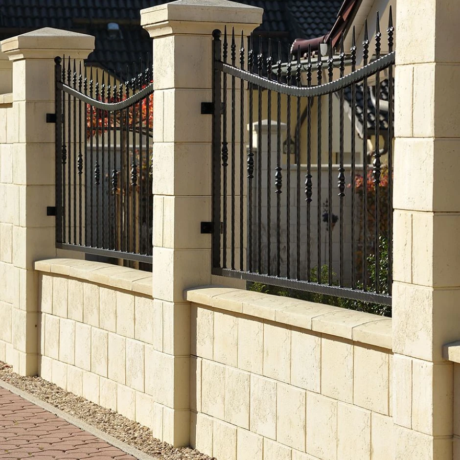 WESERWABEN Gartenmauer Residenz Mauerabdeckung Champagne â Bild 2