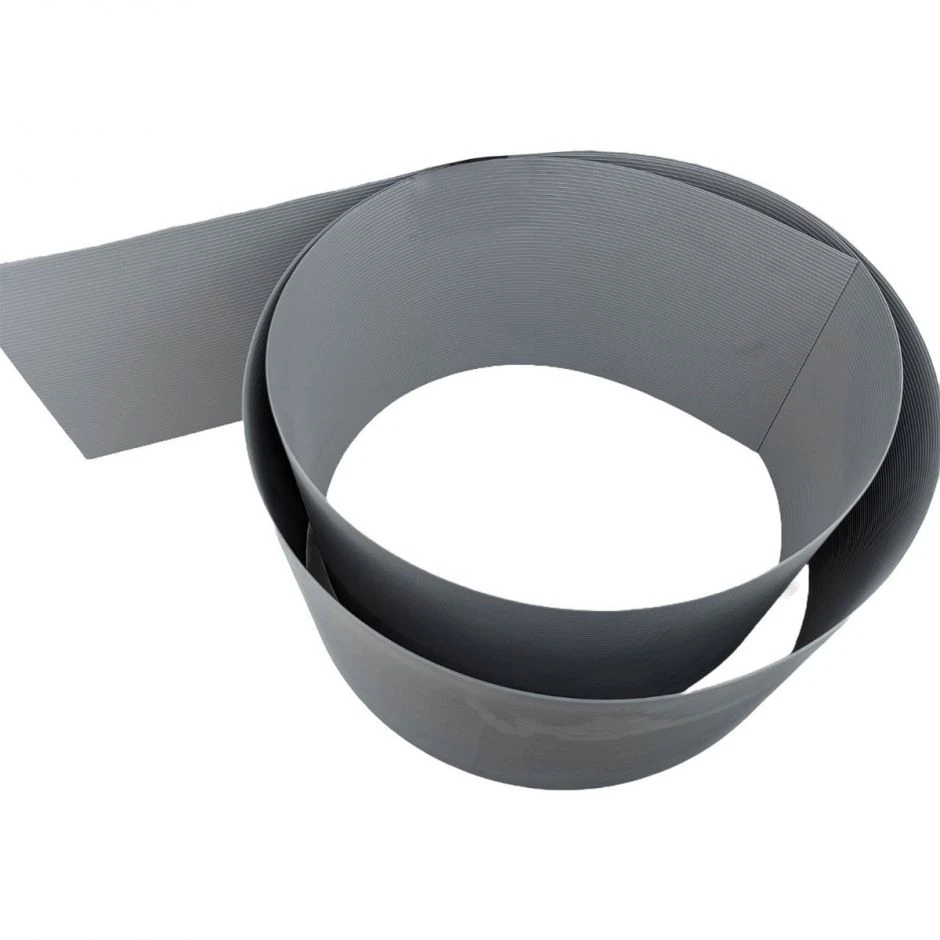 Sichtschutzstreifen Doppelstabzaun BLICKDICHT Pro Easy Grau