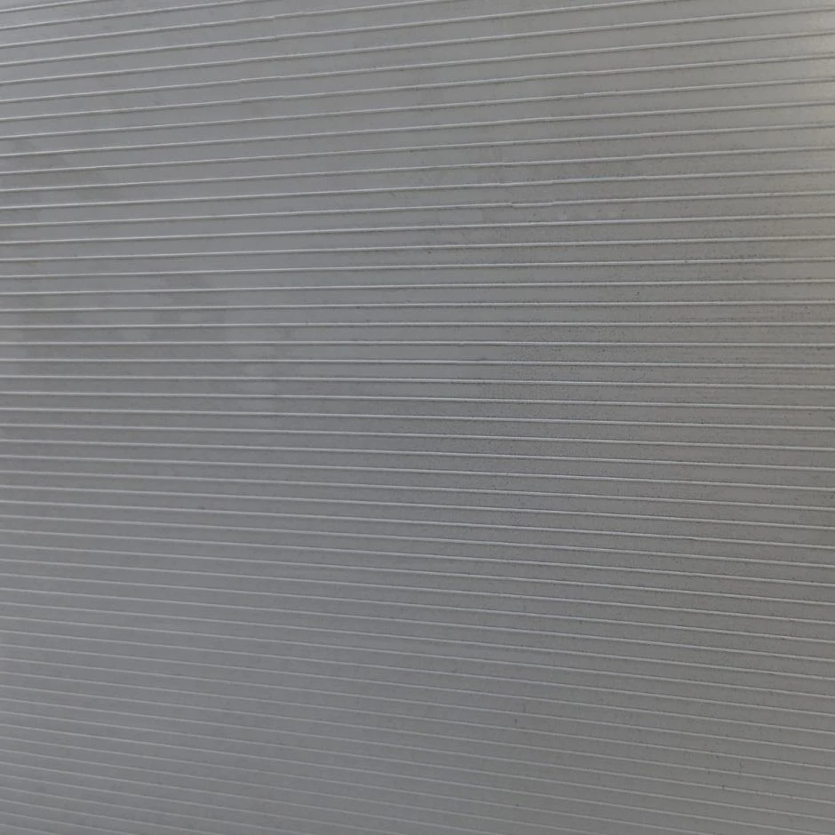 Sichtschutzstreifen Doppelstabzaun BLICKDICHT Pro Easy Grau â Bild 2