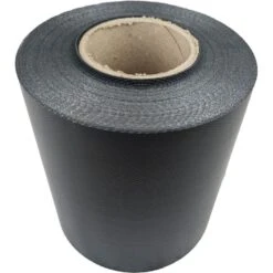 Sichtschutzstreifen Doppelstabzaun Blickdicht Anthrazitgrau Zaunfolie