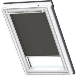 VELUX Sichtschutzrollo Uni Schwarz 4069