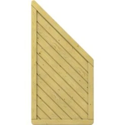 TraumGarten Sichtschutzzaun GADA Holz Anschluss