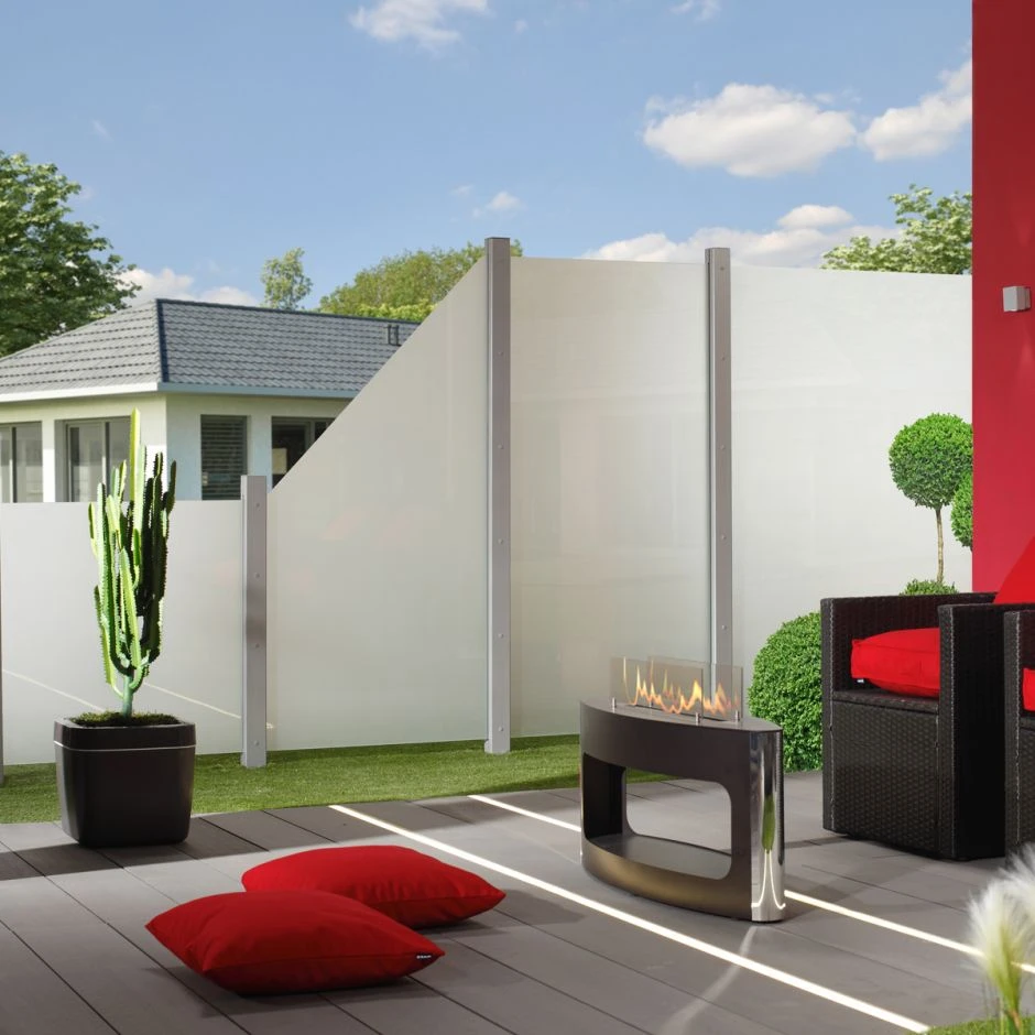 TraumGarten Glassichtschutz SYSTEM GLAS MATT â Bild 4