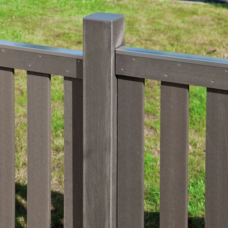 TraumGarten Gartenzaun WPC RAJA Anthrazit â Bild 3