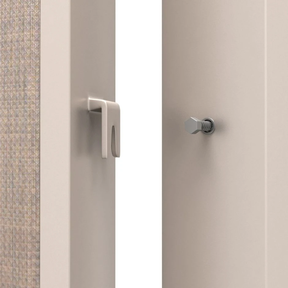 TraumGarten Sichtschutzzaun WEAVE-LĂX Bronze Pfosten â Bild 2