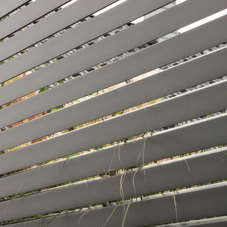 TraumGarten Gartenzaun SYSTEM Rhombus Anthrazit – Bild 5