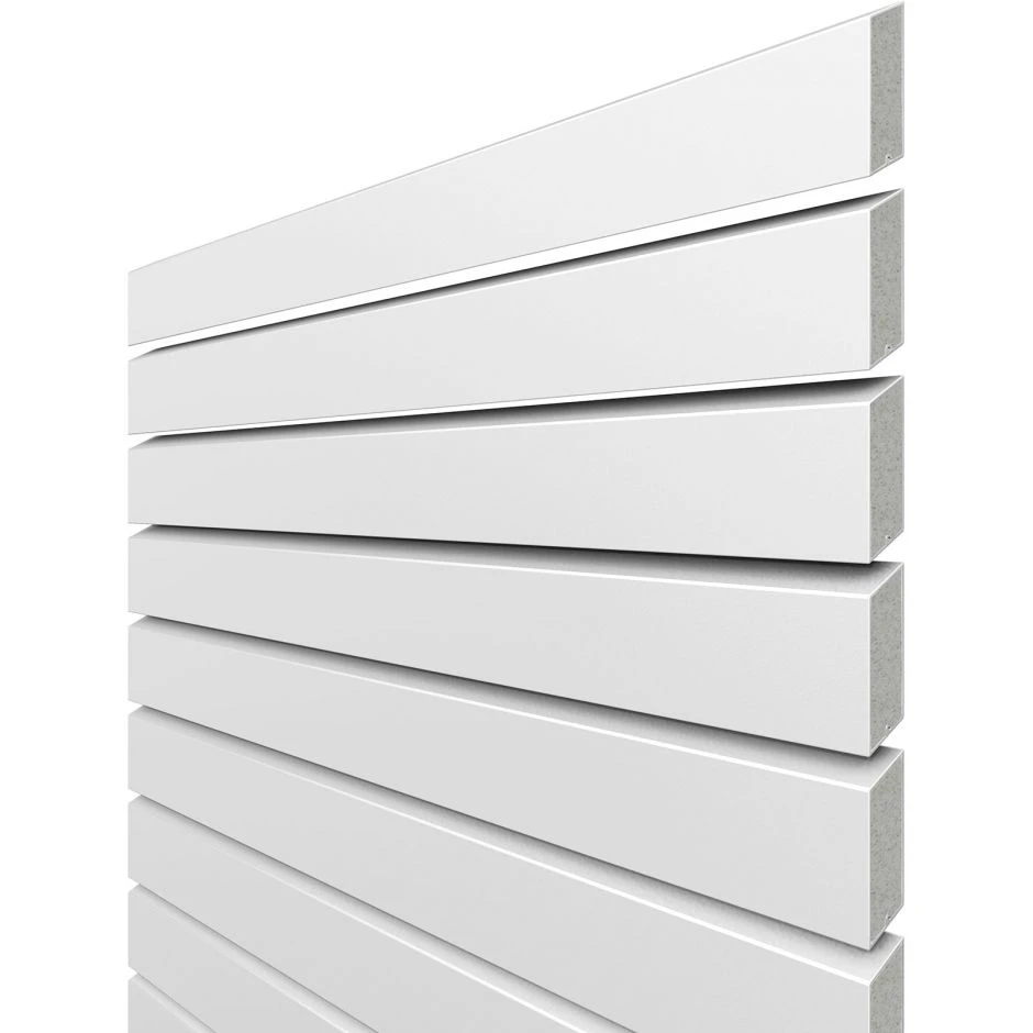 TraumGarten Sichtschutzzaun SYSTEM Rhombus Weiß – Bild 4