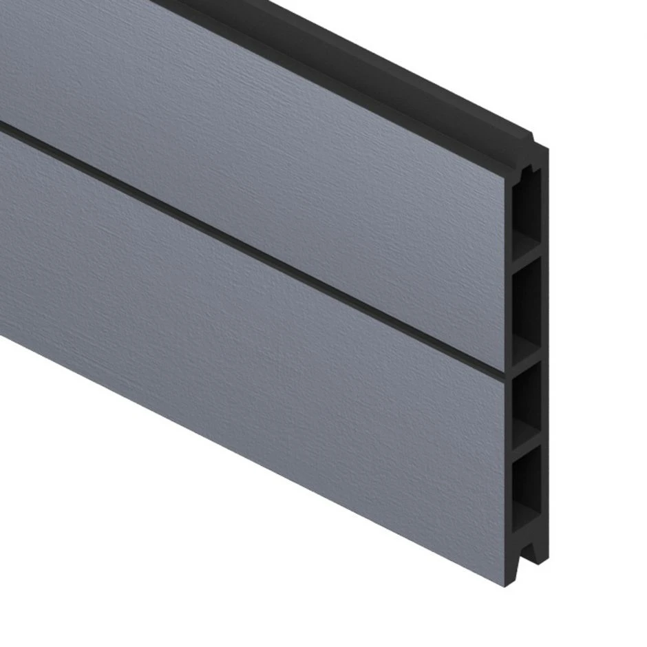 TraumGarten Sichtschutzzaun Einzelprofil SYSTEM WPC Anthrazit