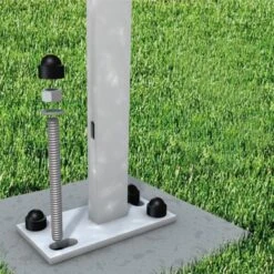 TraumGarten Sichtschutzzaun SYSTEM Verbundanker-Set Für Pfostenträger