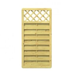 TraumGarten Sichtschutzzaun Holz XL Gitter 89x179 Cm