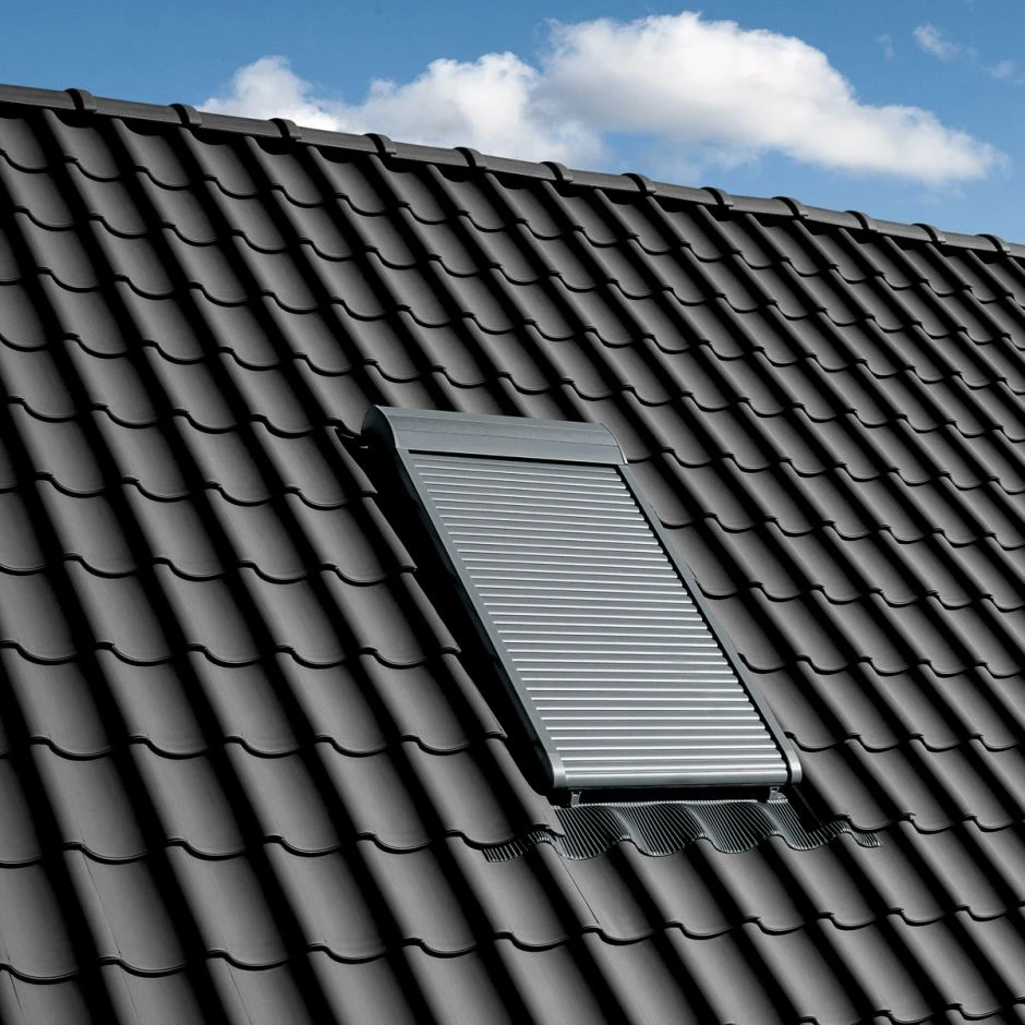 VELUX Elektro-Rollladen SML 0000S Aluminium Dunkelgrau â Bild 2