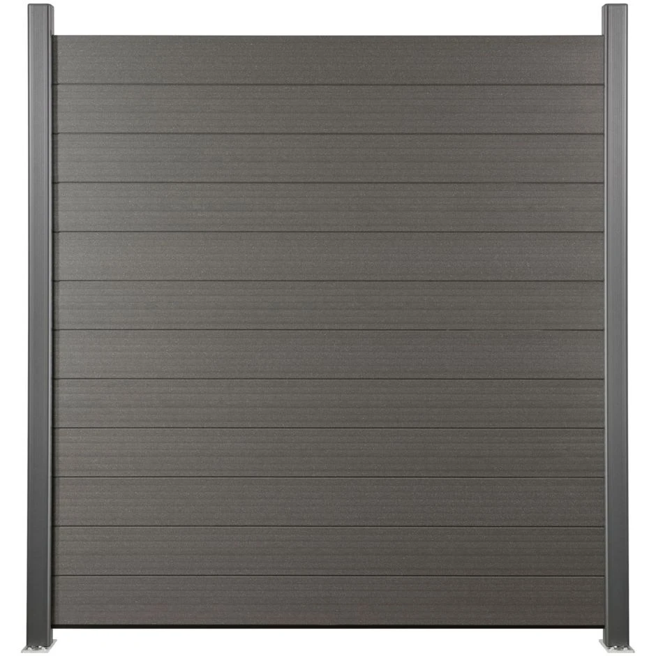 NATURinFORM WPC-Sichtschutzzaun DER EFFEKTIVE/DER FLEXIBLE FlĂ€chenset Titangrau â Bild 3