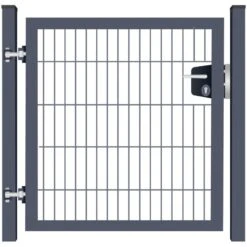 Drehflügeltor VARIO Trend Anthrazit 1-flügelig