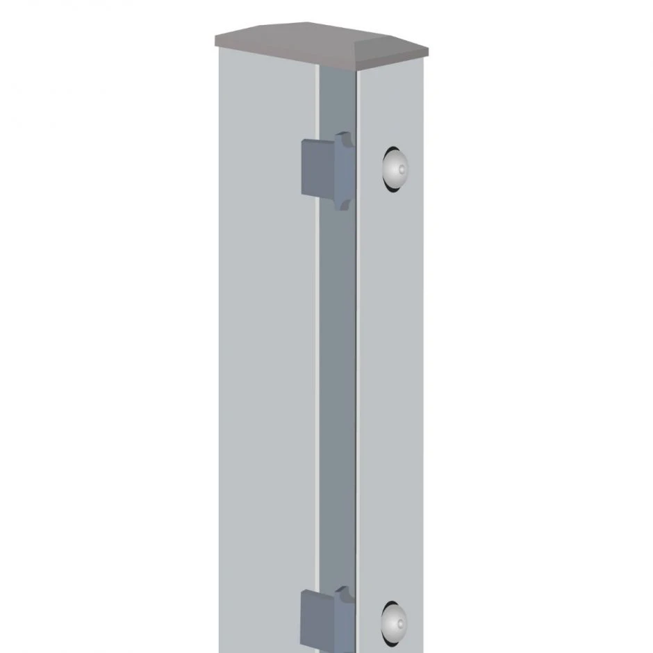 Doppelstabmattenzaun Rundum-sorglos-Paket Zink â Bild 3